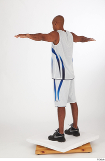  Tiago basketball clothing black sneakers dressed standing t poses white shorts white tank top whole body 0004.jpg
